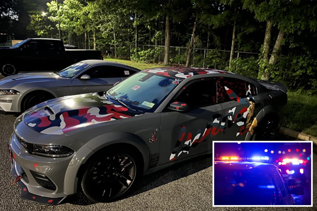 Cops spotted the rogue drivers in "an illegal speed contest" on William Floyd Parkway around 12:50 a.m., with their 2019 Ford Mustang and 2023 Dodge Charger initially eluding police during a brief chase.