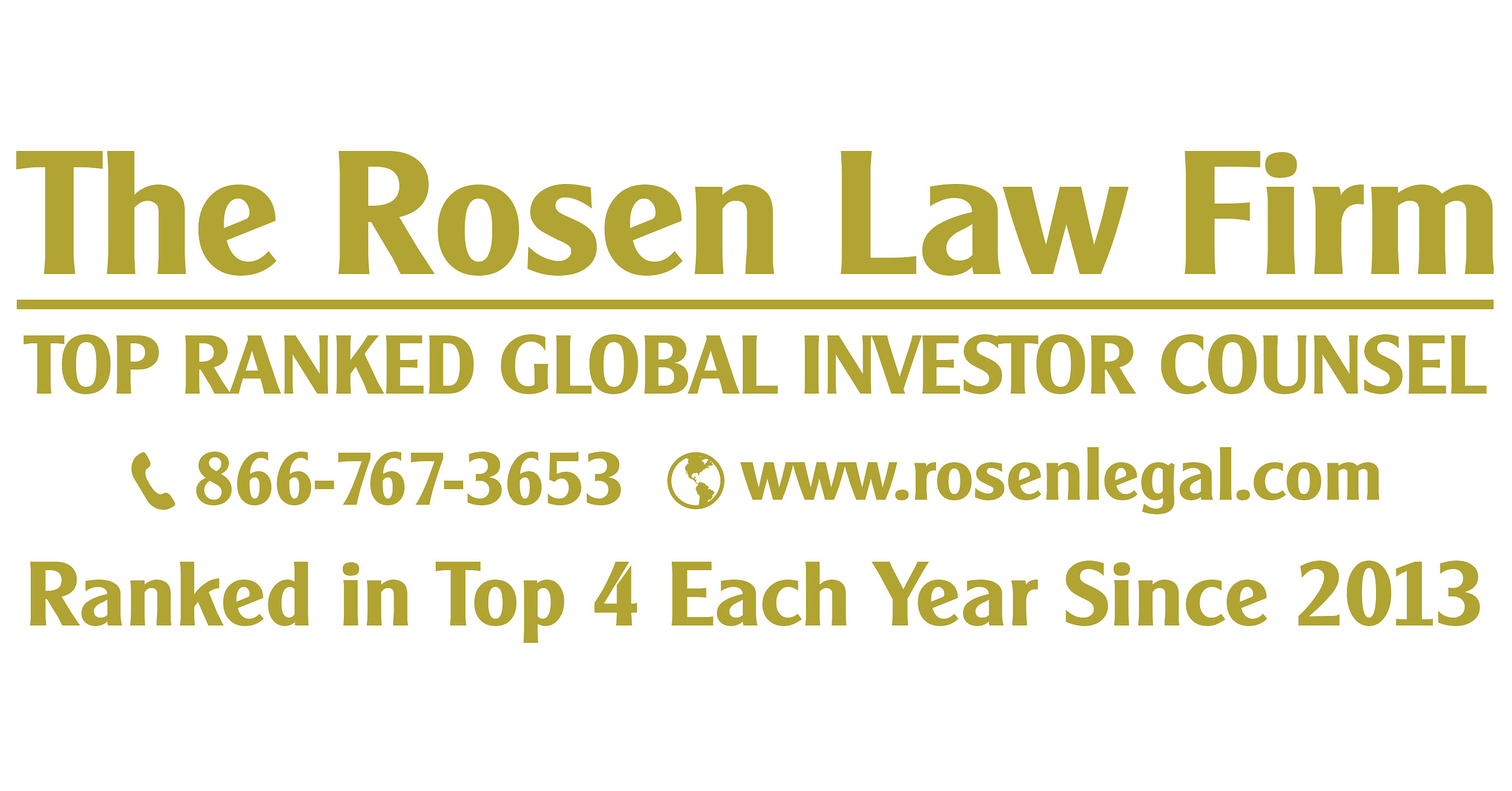 NEW YORK, June 10, 2026 /PRNewswire/ -- Why: Rosen Law Firm, a global investor rights law firm, announces a class action lawsuit on behalf of purchasers of BitGo Holdings, Inc. (NYSE: BTGO): (i) Class A common stock pursuant and/or traceable to the registrati…