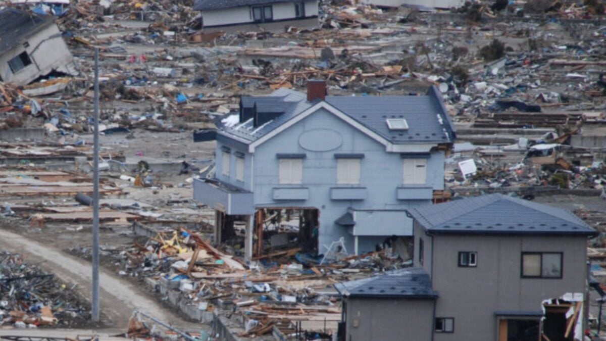 Researchers discovered an unusual, nationwide shift when examining GPS records of the Tohoku earthquake.