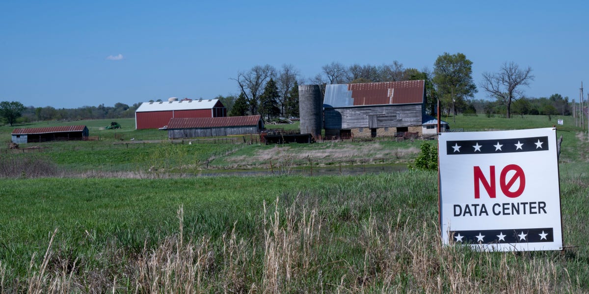 Doug Sevey, a data center owner, went viral after speaking out against a proposed Google data center in the Palo, Iowa, area.