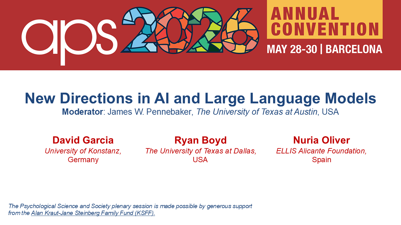 In the last three years, most of us have felt our scientific world shift. Artificial intelligence and LLMs are changing the ways we think about statistics, predictions, theories, and human understanding.
